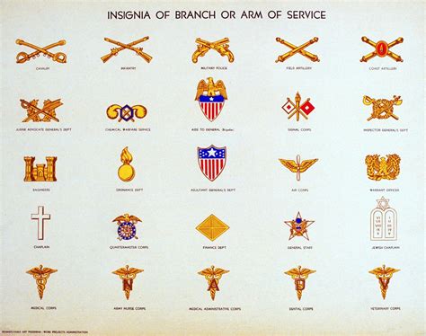 Military Branches Symbols