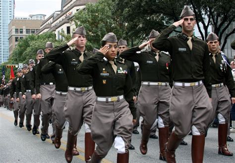 Military College Students in Texas