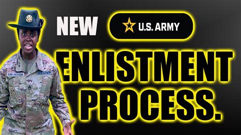 Military enlistment process