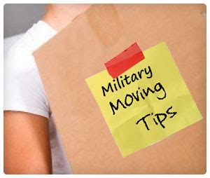 Military Moving Tips