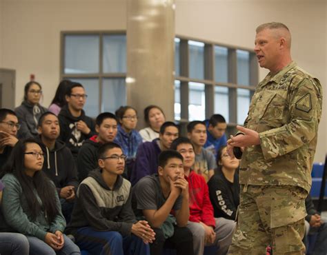 Military Recruits in Class