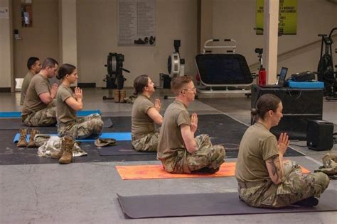 Military personnel prioritizing wellness on a four-day weekend