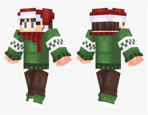 Minecraft Christmas Skin Template Gallery Image 1