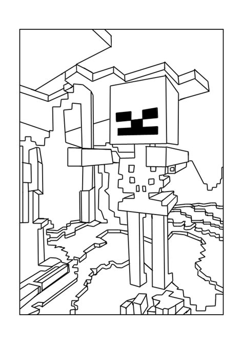 Minecraft Coloring Pages For Special Occasions