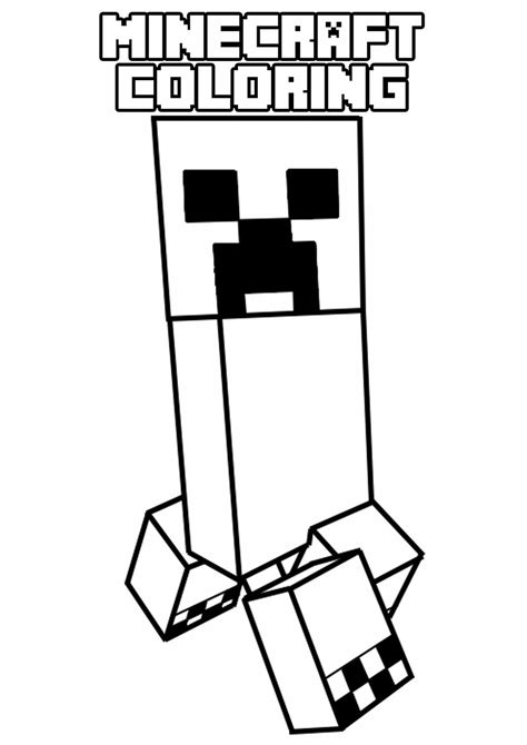 Minecraft Coloring Sheets Gallery 10