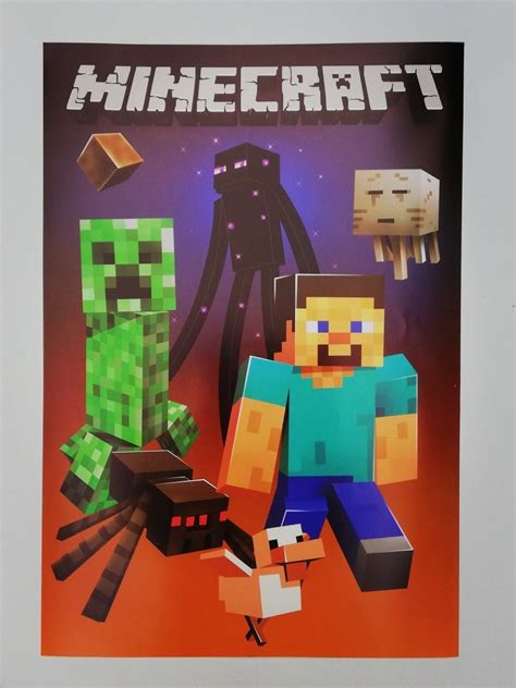 Minecraft Poster Printables