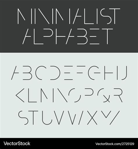 Minimalist Alphabet