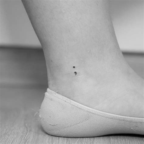 Minimalist Ankle Tattoos