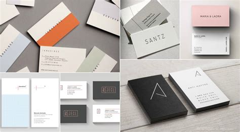 Minimalist Name Card Template