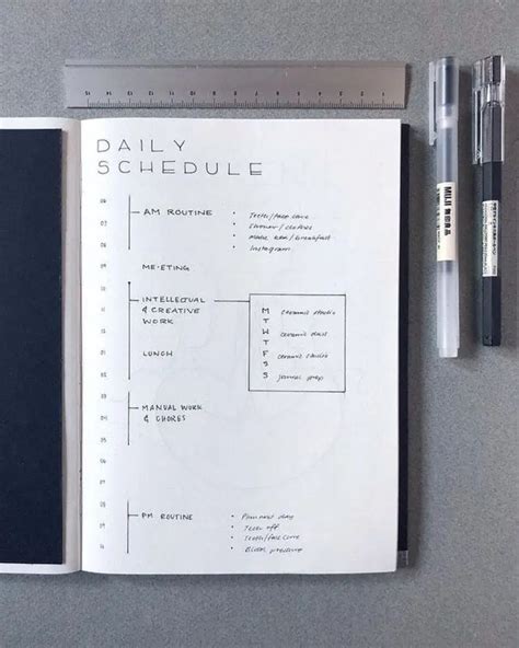 Minimalist Daily Journal Template