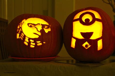 Minion Pumpkin Carving Designs