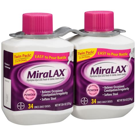 Miralax Bottle