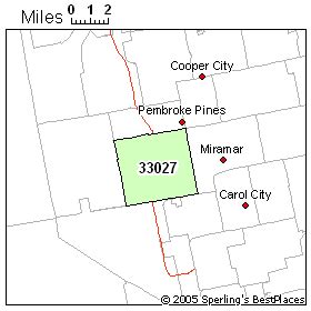 Miramar Zip Code 33027 Demographics