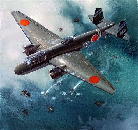 Mitsubishi G3M Bomber Plane of World War II