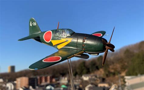 Mitsubishi J2M Raiden in flight