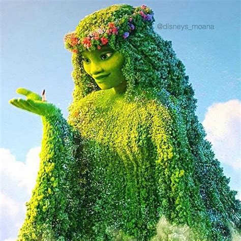 Te Fiti, the island goddess from the Moana movie