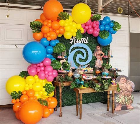 Moana Birthday Party Ideas