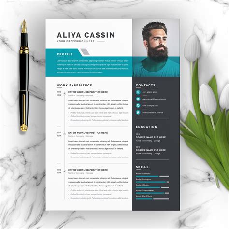 Modern CV Templates For Word