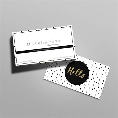 Modern Chic Business Cards