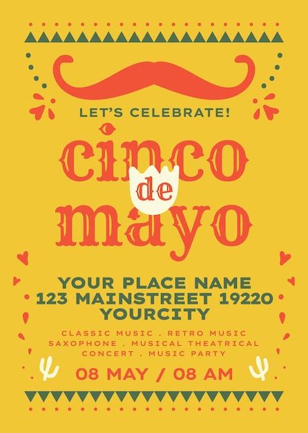 Modern Cinco de Mayo Flyer