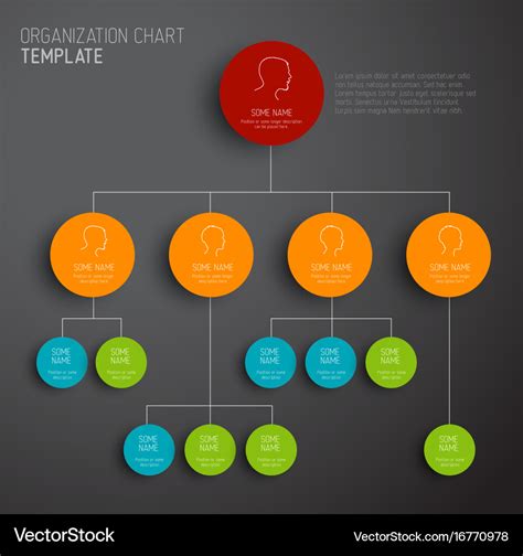 Modern Org Chart Template