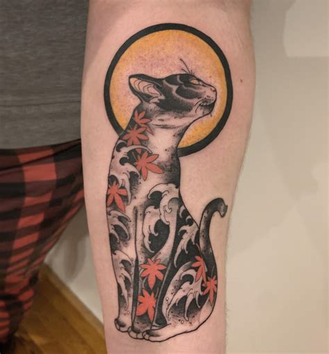 Monmon Cat Tattoo Gallery