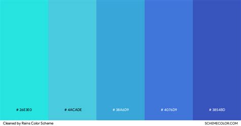 Monochromatic Blues Color Combinations