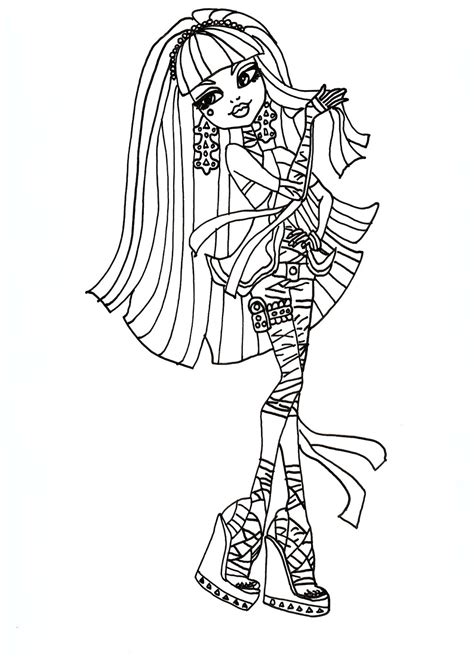 Cleo de Nile coloring page