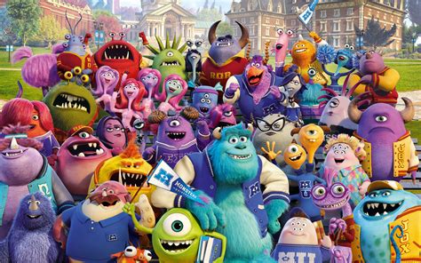 Monsters University Background