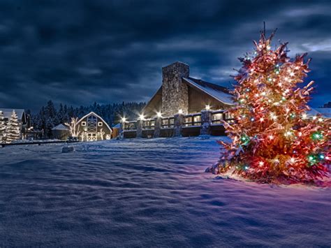 Santa Claus at a Montana holiday event at Christmas