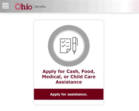 Montgomery County Ohio food stamps in-person application