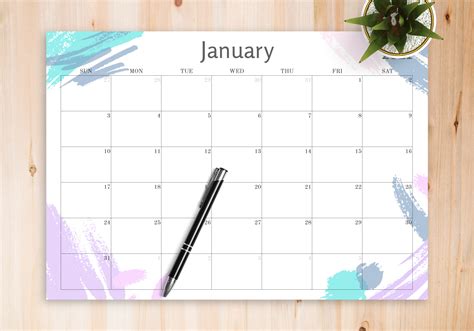 Monthly Planner Template