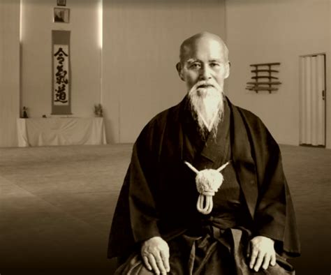 Morihei Ueshiba, founder of Aikido