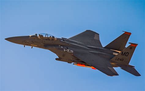 F-15E Strike Eagle at Mountain Home Air Force Base