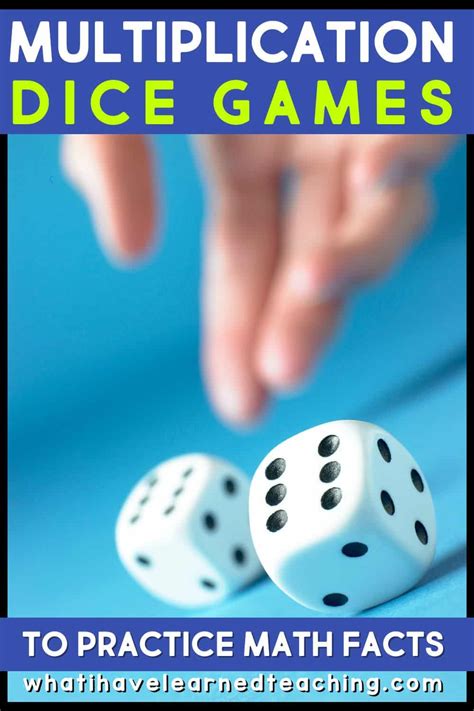 Multiplication Dice Game