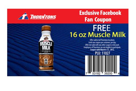 Muscle Milk Coupon 1