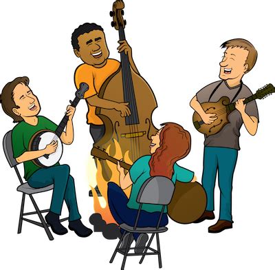 Musicians jamming together