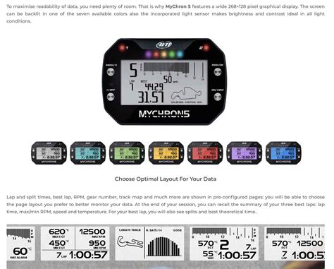 Mychron 5 Customization Future Directions