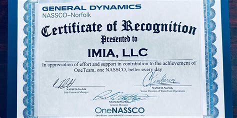 NASSCO's Awards