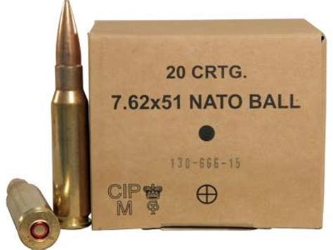 NATO 7.62x51mm Ammunition