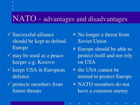 Benefits of increased NATO spending