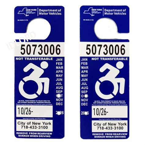 NYS Disabled Parking Permit Independence