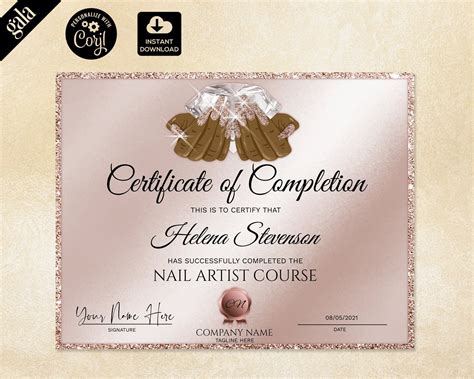 Nail Tech Certificate