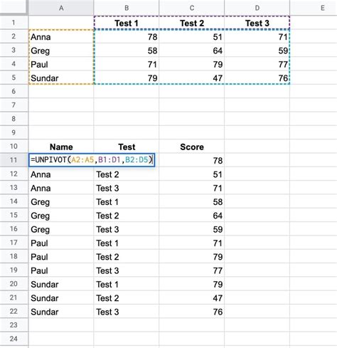 Named Formula Example