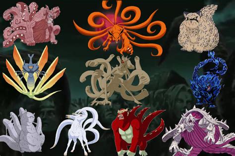 Naruto Tailed Beast Modes