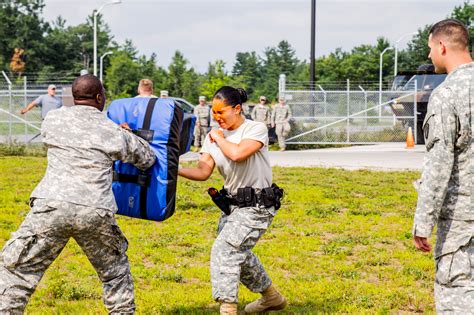 National Guard soldiers in training