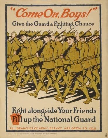 National Guard Recruitment Poster