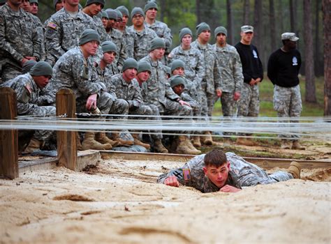 National Guard soldiers in training