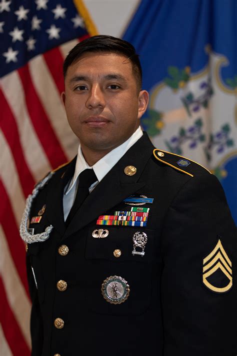 National Guard Member Wearing the Mess Uniform