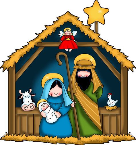 Nativity Clipart Printable 1